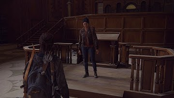 THE LAST OF US PART II [Ellie and Dina visit Synagogue - Dina