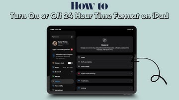 How to Turn On or Off 24 Hour Time Format on iPad