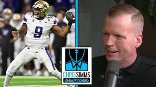 NFL Draft 2024 QB rankings: Michael Penix Jr., Washington | Chris Simms Unbuttoned | NFL on NBC