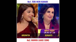 Teri Meri Kahani, Manwa Lage Song | Arunita Kanjilal, Senjuti Das | Best Performance In Indian Idol