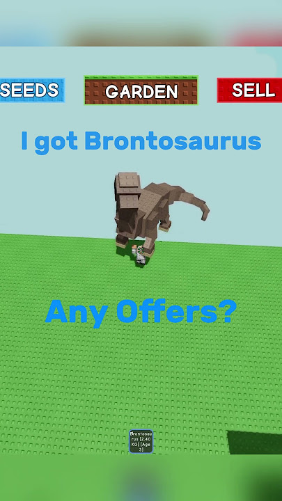 I got brontosaurus
