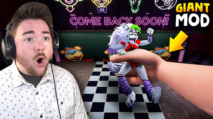 GIANT GREGORY MOD!!! (Picking Up Animatronics) | F...