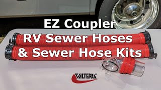 RV 101® - Valterra EZ Coupler RV Sewer Hoses & Sewer Hose Kits