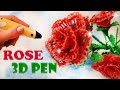 🌺 ROSE 3D PEN ✍ tutorial Big Kid DiY youtube  take and do it BiG KiD  #3dpen #bigkid #drawings3Dpen