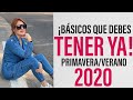 10 BASICOS DE PRIMAVERA 2020/OUTFITS Y FONDO DE ARMARIO