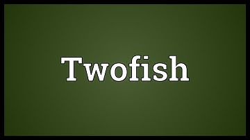 Twofish Meaning