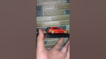 Hotwheels - Honda Civic EG Custom Red Chameleon Gold #hotwheels #hotwheelscustom #164custom #diecast