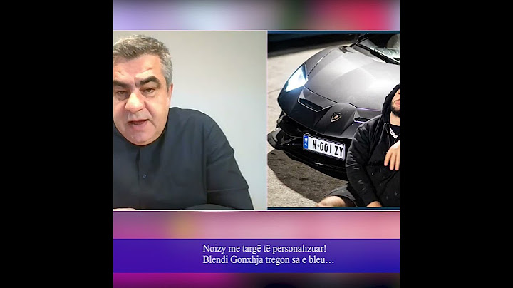 Noizy me targë të personalizuar! Blendi Gonxhja tregon sa e bleu…