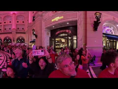 Шоу в казино Лондонец (Макао). Китай 360°