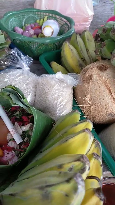sesajen yang digunakan dalam pernikahan adat jawa. #fypシ #viral #traditional #tradisi #tradisidesa