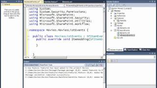 SharePoint: Adding SharePoint Project Items to SharePoint Projects in Visual Studio 2010