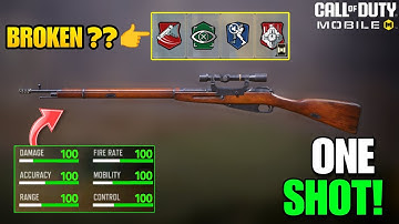 3 LINE RIFLE "1 SHOT" GUNSMITH BUILD | Best 3 Line Rifle Gunsmith Loadout | Season 6 COD Mobile