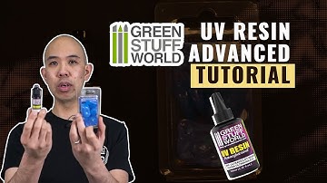 Green Stuff World | Blue Stuff & UV Resin Advanced Tutorial | #askHearns