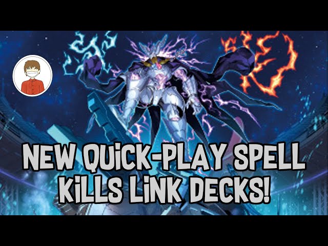 NEW QUICK-PLAY SPELL PUNISHES LINK STRATEGIES! Yu-Gi-Oh! - YouTube