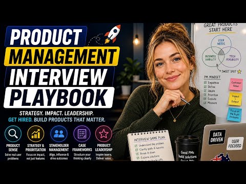 Product Management Interview Playbook | Crack PM Interviews with Strategy & Confidence | Uplatz