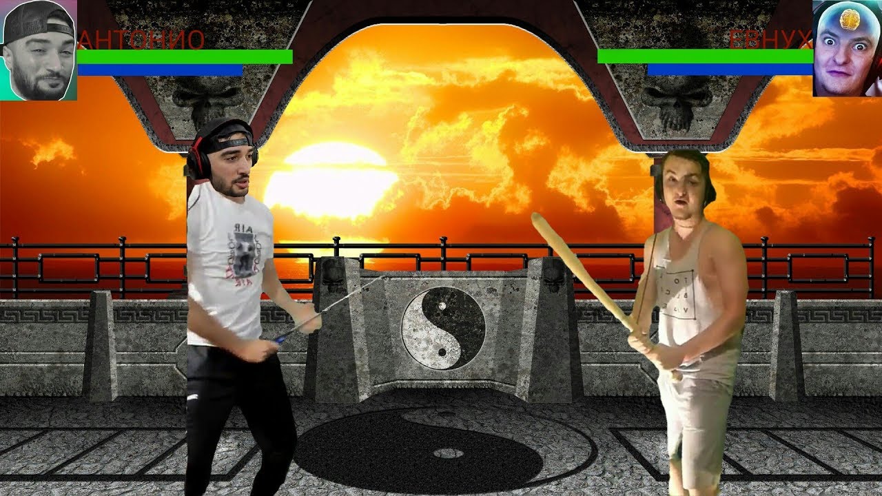 Бой Злого и Павера в прямом эфире.