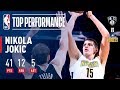 Nikola Jokic Scores CAREER-HIGH 41 Points in Win vs. Nets | November 7, 2017