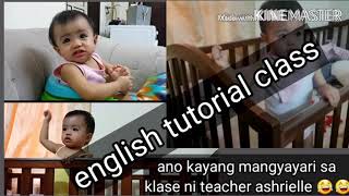 English Tutorial ni baby Ashrielle/Family venture