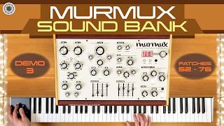Dreadbox Murmux Sound Bank | Demo 3 (patches 52 – 76) | Synth Universe