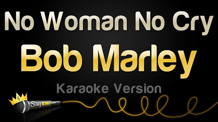 No Woman, No Cry Karaoke version - Karaoke performance video thumbnail