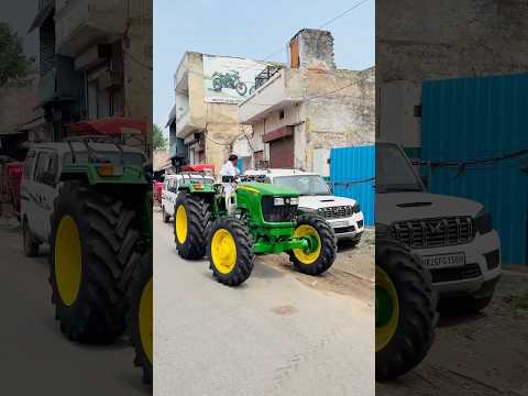 John Deere 🔥 5210 4x4 #like #comment #farming #subscribe