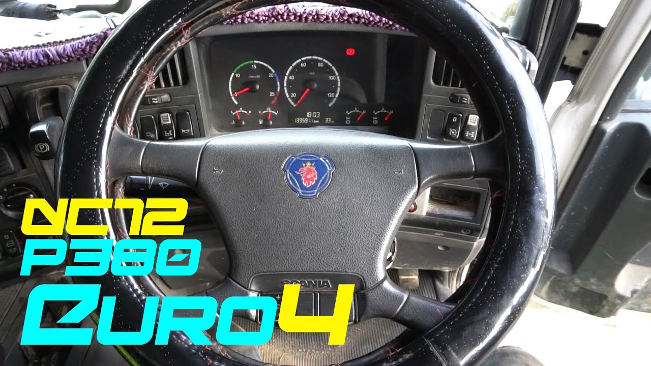 2009 Scania P380 Euro4 Startup