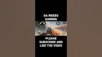 I "tried" doing a 360 no scope on CODM | DA WEEBS GAMING | #shorts #callofduty #codm