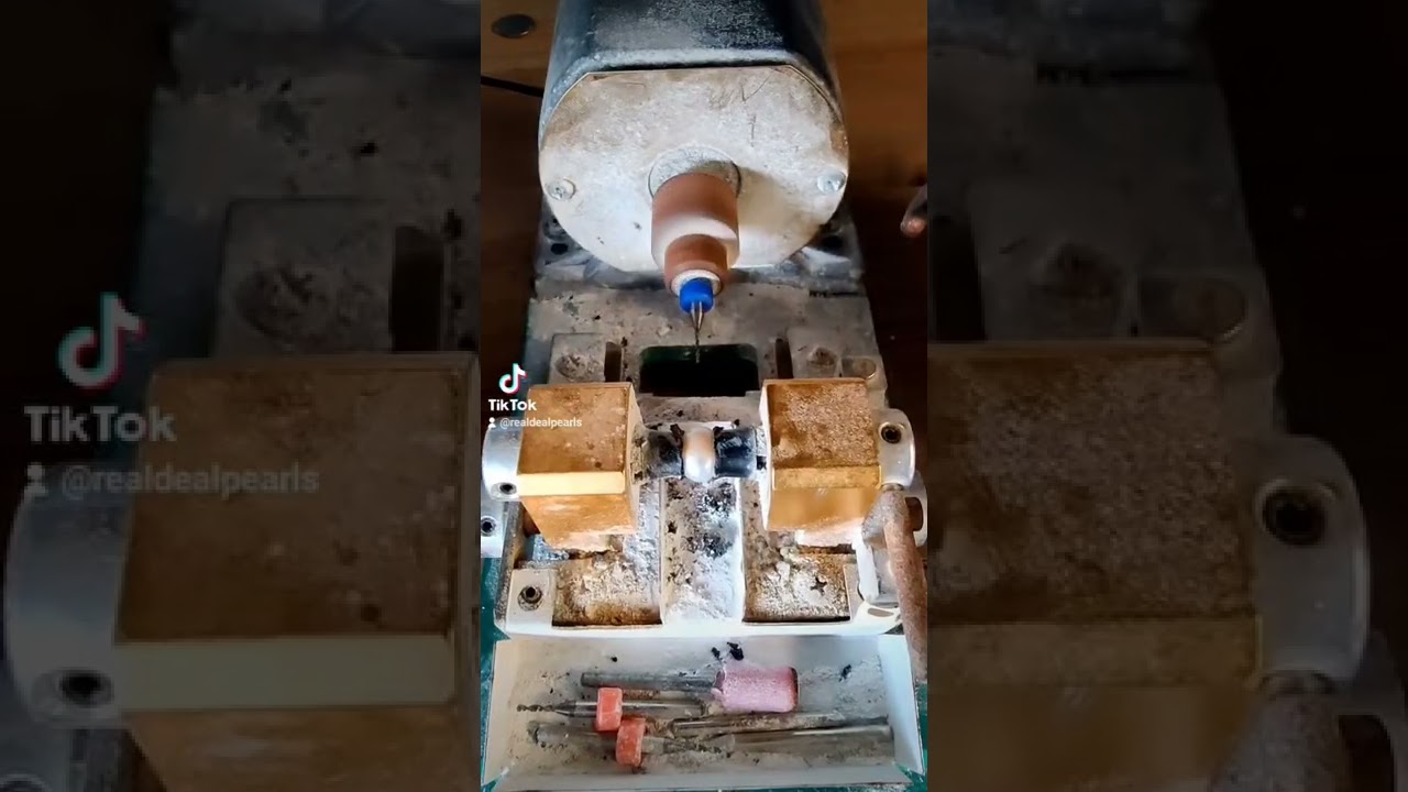 How to drill pearls the right way YouTube