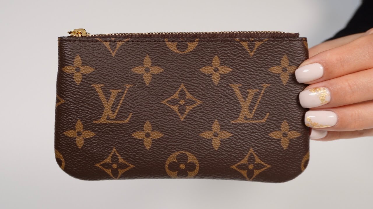 LOUIS VUITTON Pochette Cles | LV Key Pouch Small — Unboxing