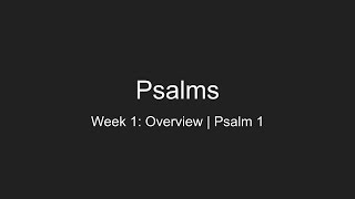 Exploring the Depths of Hebrew Poetry in Psalms