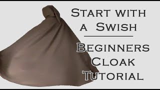 Beginners SemiCircle Cloak | A VeryMini Series Part I