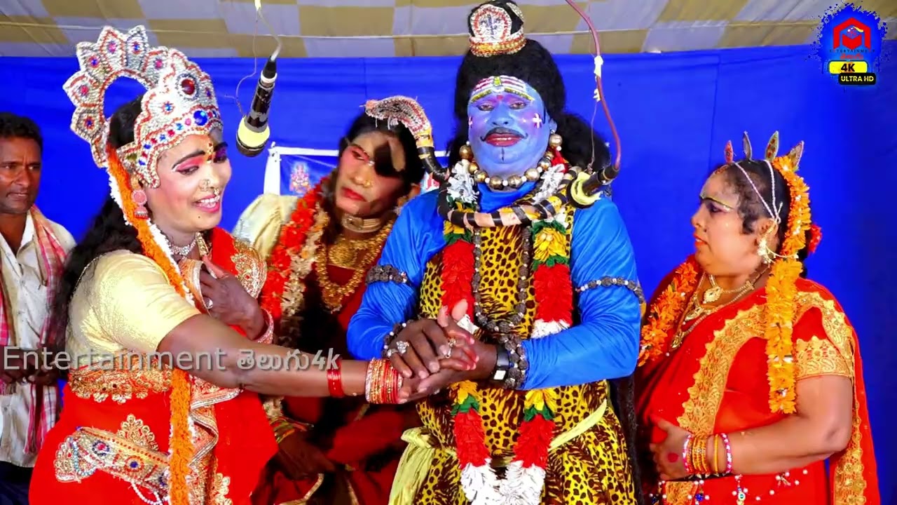 గంగా గౌరీ సంవాదన || ఆంధ్రా Famous Chilakapalem Sivabagotham Full Video Part 6 || Sivabagotham