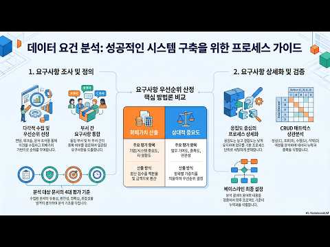 [DAsP 벼락치기] 2편 데이터 요건 분석과 요구사항 수명 주기 완벽 정리 (2/4)
