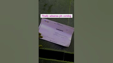 Google adsense PIN verification 2023 | #google #adsense #pin #verification #shorts #ytshorts