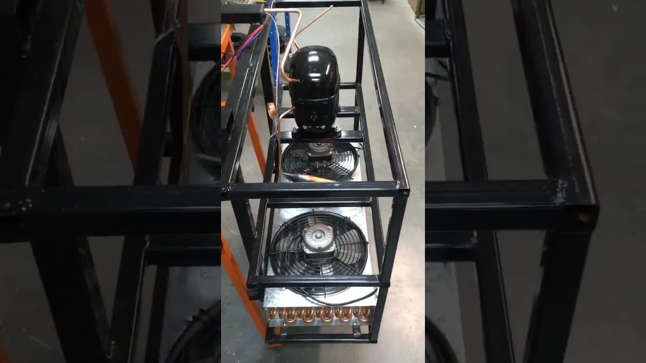 Холодильная установка. Очередная сборка.