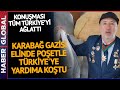 YÜREK TİTRETEN KONUŞMA! Karabağ Gazisi Elindeki Poşetle Türkiye&#39;ye Yardıma Koştu