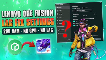 Lenovo Emulator Lag Fix For Low End PC (2025) -  Best Settings For 1GB Ram PC - No Graphics Card