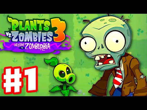 Plants vs. Zombies 3: Welcome to Zomburbia - Gameplay Walkthrough Part 1 - Dave's House!