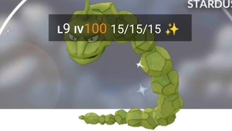 Pgsharp Shundo Onix Pokemon Go 100 iv Shiny Onix