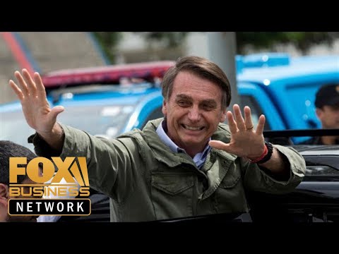 Brazilian president Bolsonaro speaks to U.S. business leaders