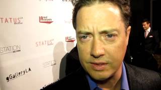 Celebrity Jeremy London  talks about the importance of Breast Cancer Awareness at STATUS LA Mag. benefit Profile