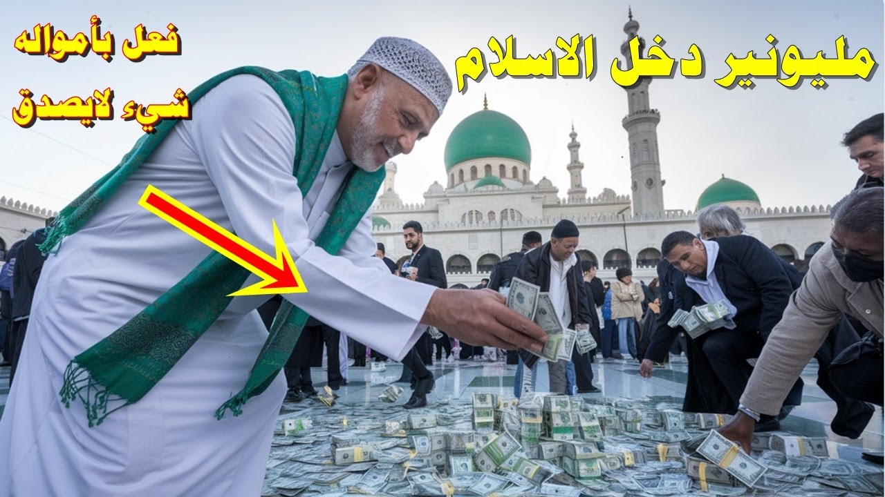 قصة اسلام مليونير كان يتاجر في المـ منو عات ففعل بامواله الكثير شيء لم يكن في الحسبان
