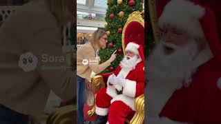 Check Out This Karen Mom Giving Santa A Piece Of Her Mind Look Out Santa