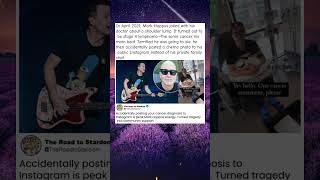 Mark Hoppus Thought A Shoulder Lump Was Nothing #MarkHoppus #CancerSurvivor #blink182