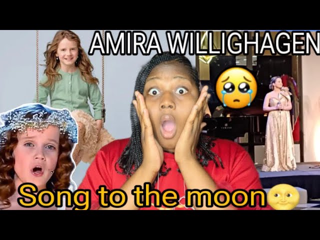 AMIRA WILLIGHAGEN “Song to the Moon” Live Performance || VOCAL COACH EMOTIONAL REACTION!