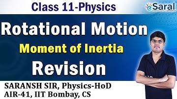 Rotational Motion Revision PART 1 - Physics Class 11, JEE, NEET