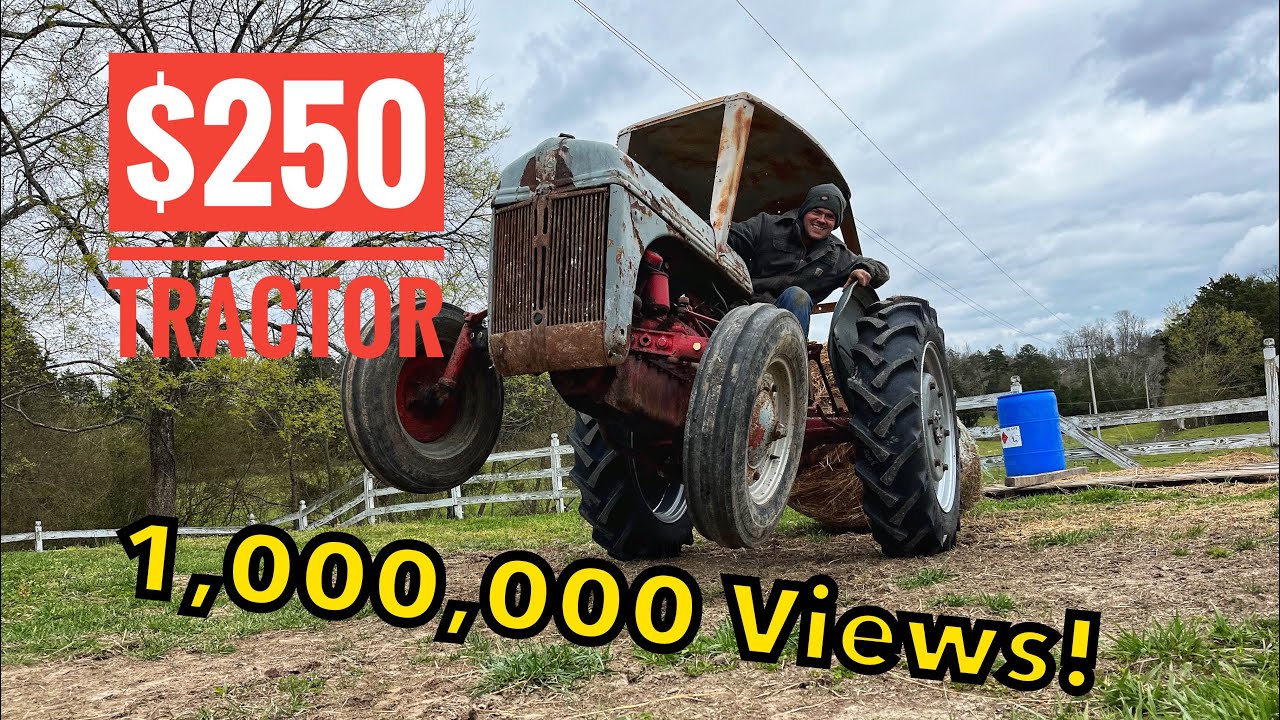Upgrading our $250 Ford 2n tractor. It does Wheelies!