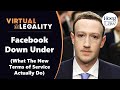How Australia is Changing Facebook's Terms of Service (VL306)