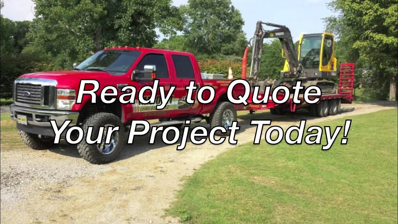 Excavating and Concrete Contractor in Evansville, Indiana YouTube