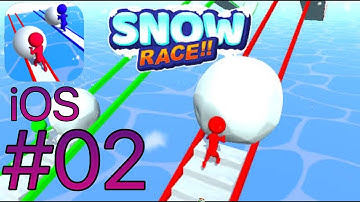 Snow Race ! Gameplay Walkthrough ! Tutorial ! Stage 2.